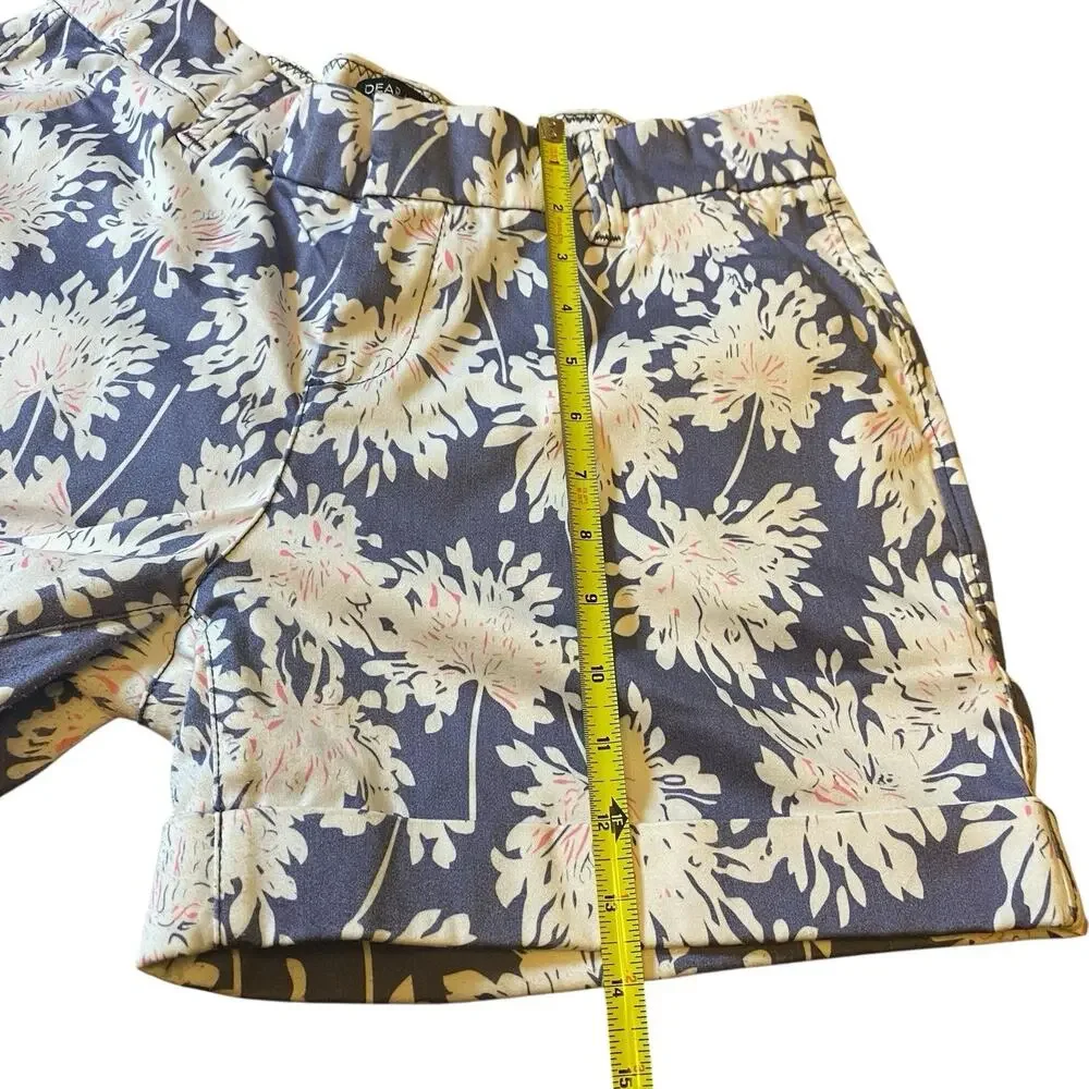 Dear John Floral Chino Cotton Blend Shorts Size 30 - Picture 3 of 10